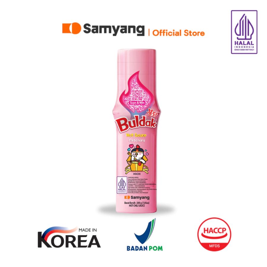 Samyang Buldak Hot Sauce Carbonara