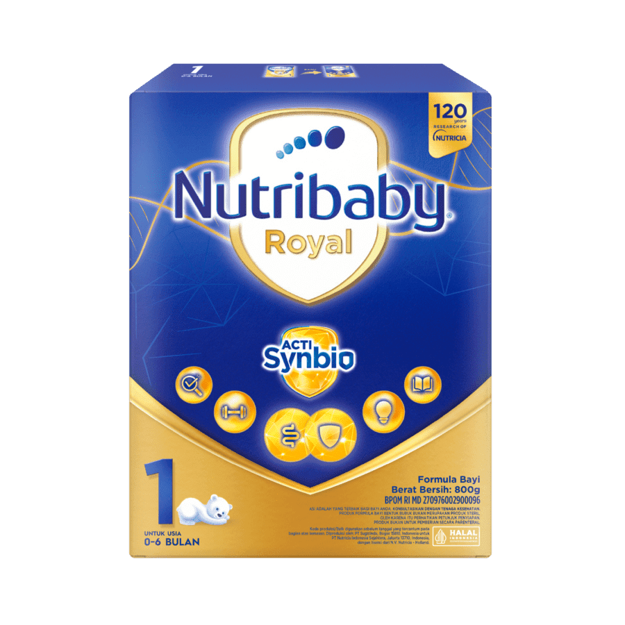 Nutribaby Royal 1 Acti Duobio 0-6 Bulan Susu Formula Bayi 800gram