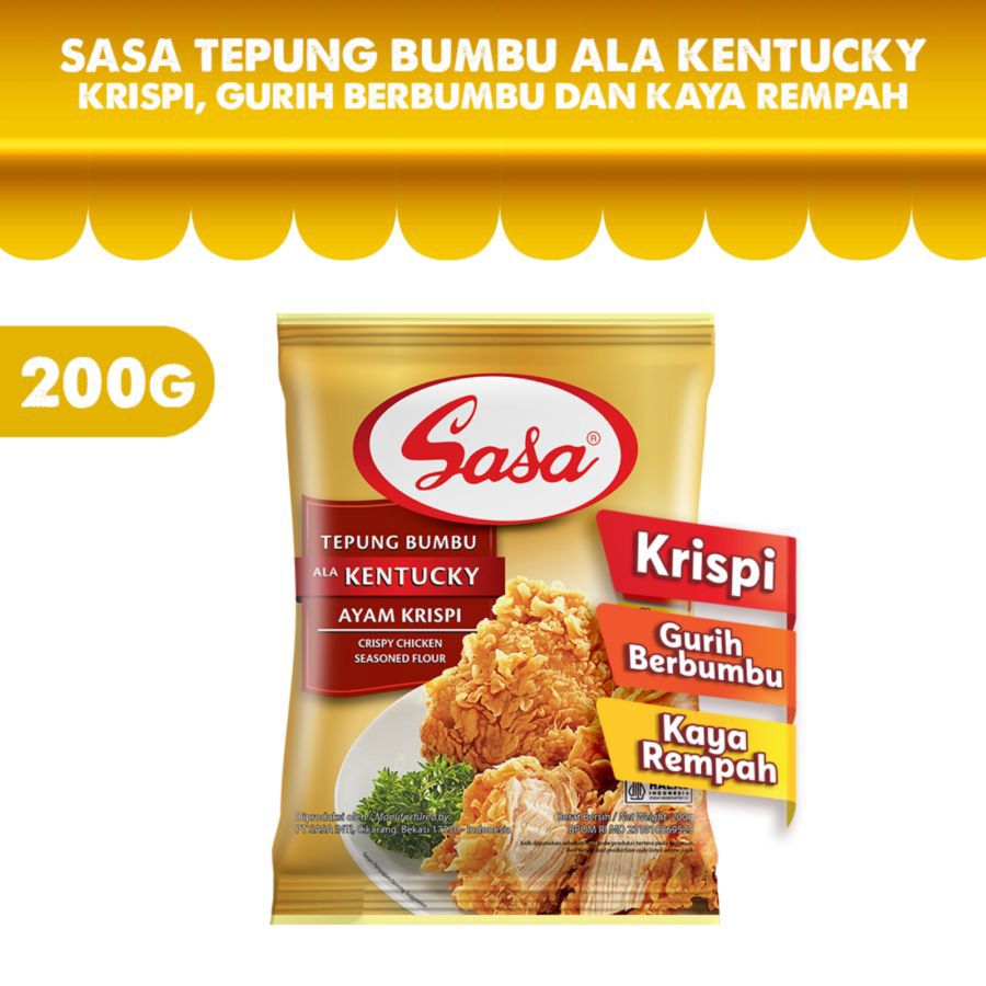 Sasa Tepung Bumbu Ala Kentucky Ayam Krispi 200gram