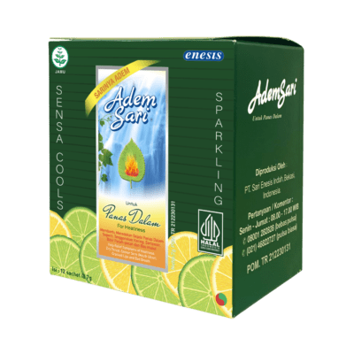 Adem Sari Sparkling Lime Box 7gram x 12pcs