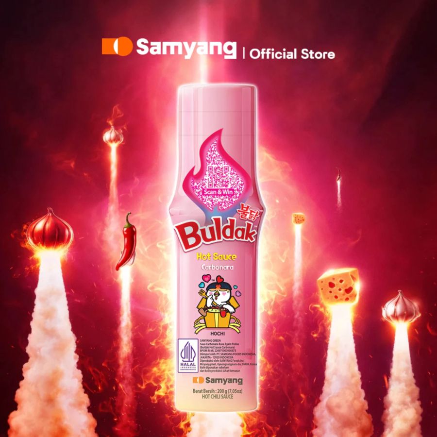 Samyang Buldak Hot Sauce Carbonara