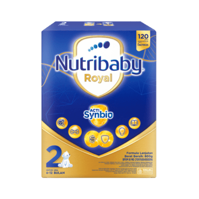 Nutribaby Royal 2 Acti Duobio 6-12 Bulan Susu Formula Bayi