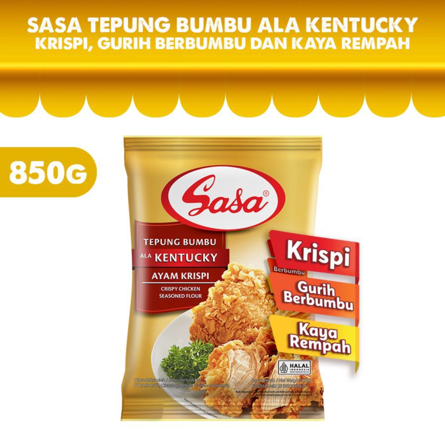 Sasa Tepung Bumbu Ala Kentucky Ayam Krispi 850gram
