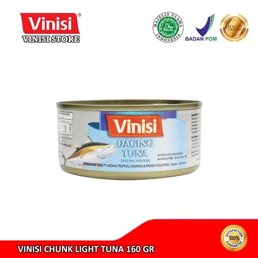 Vinisi Chunk Light Tuna 160gram