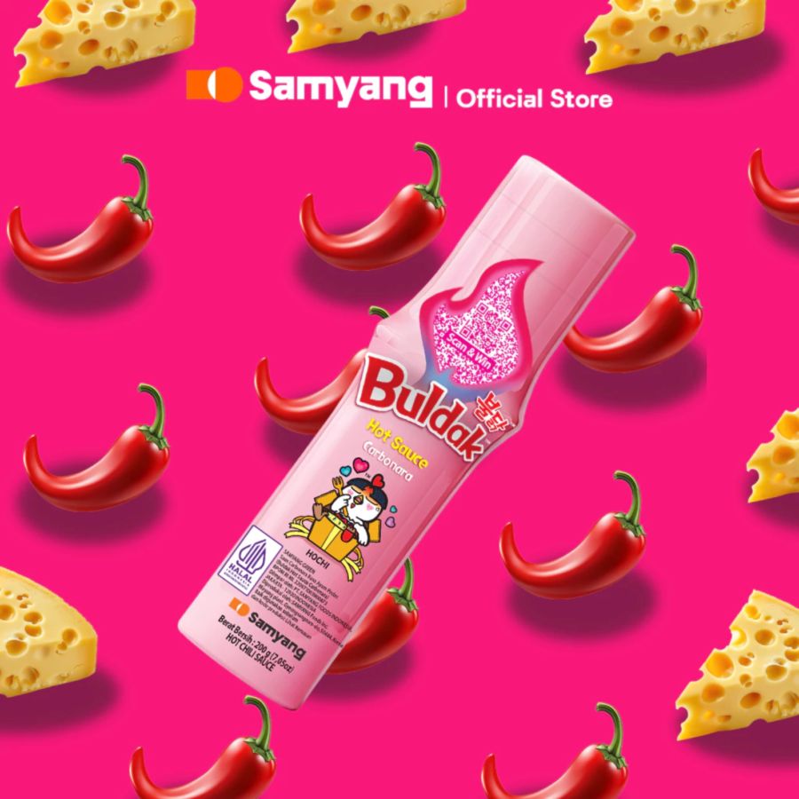 Samyang Buldak Hot Sauce Carbonara