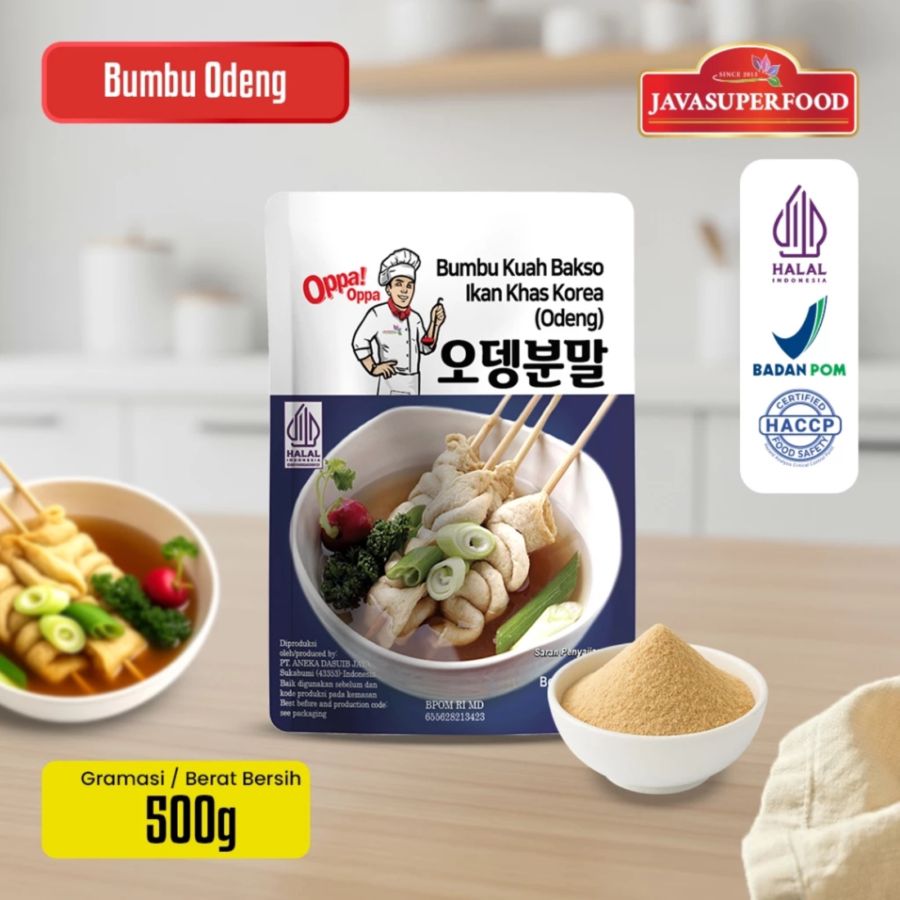 Oppa! Oppa Bumbu Kuah Bakso Ikan Khas Korea Odeng 500gram