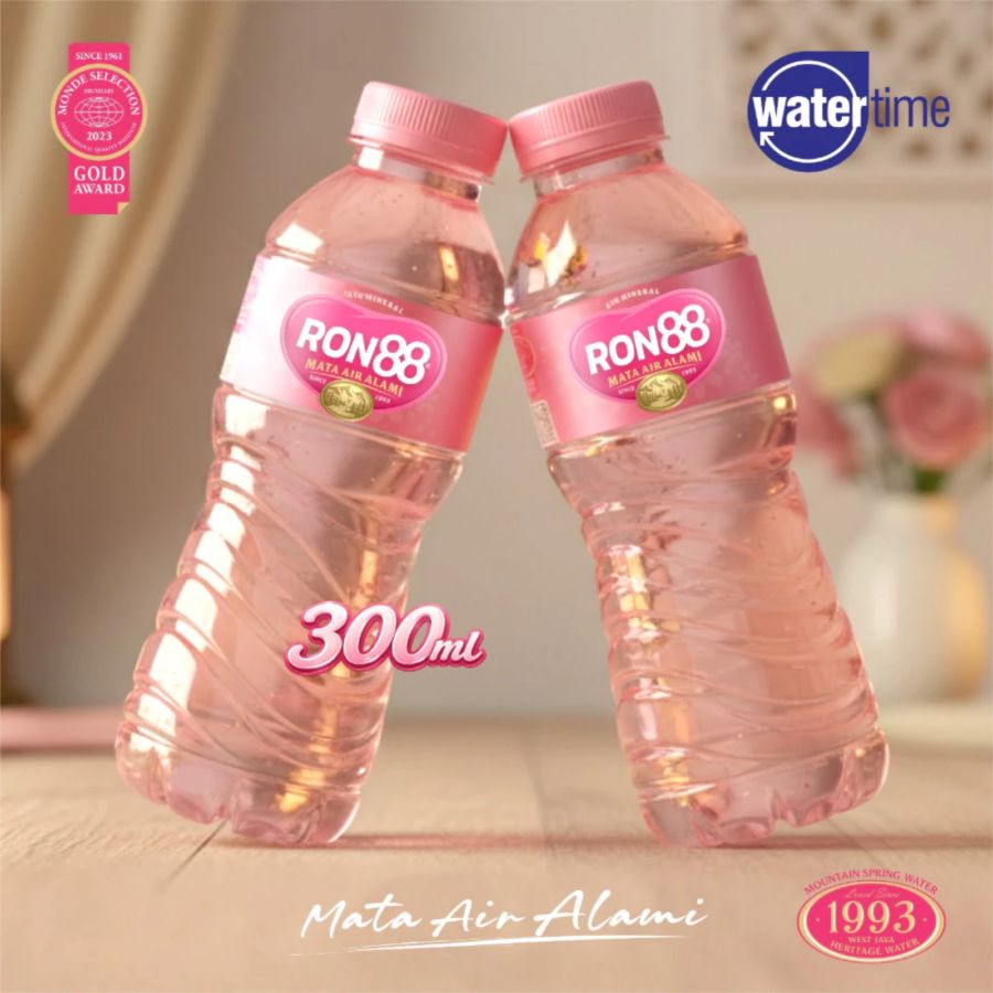 Ron88 Air Mineral Botol Multipack 24pcs x 300ml 1pack