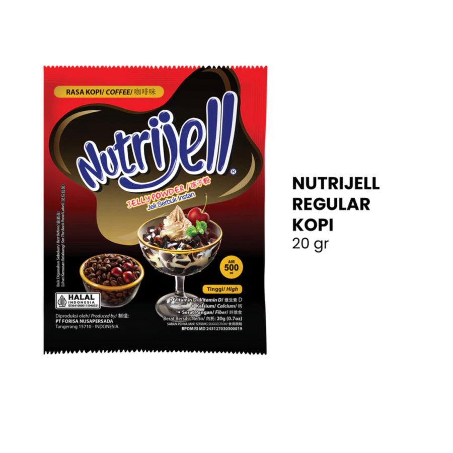 Nutrijell Jelly Powder Rasa Kopi 20gram