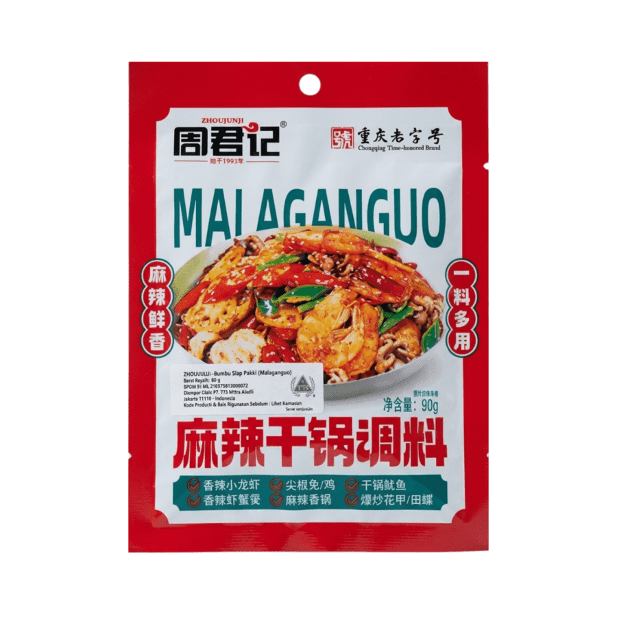 ZhouJunJi Malaganguo Bumbu Mala Siap Pakai 90gram