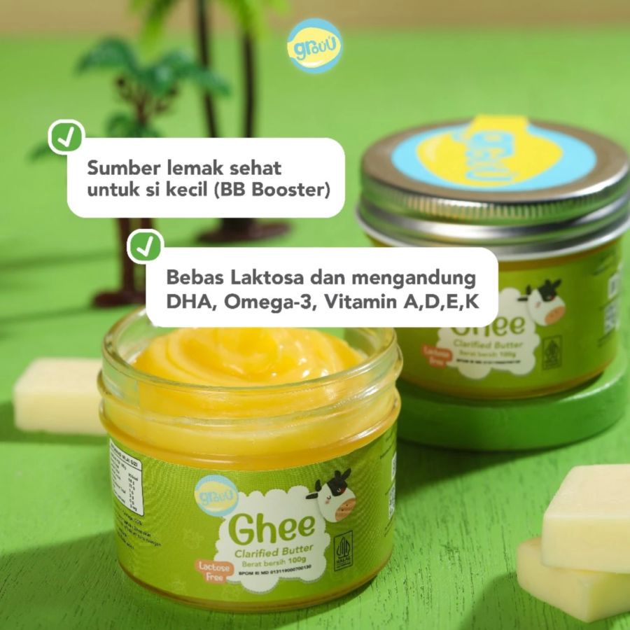 Grouu Ghee Clarified Butter MPASI