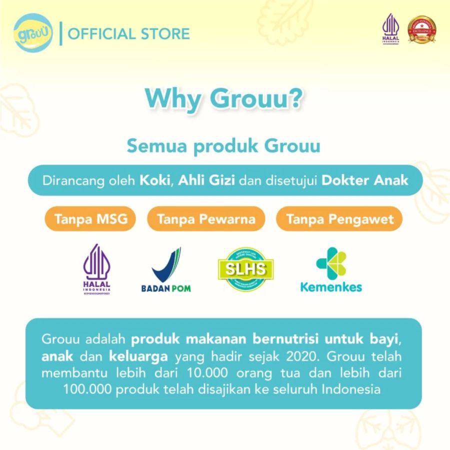 Grouu Ghee Clarified Butter MPASI