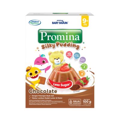 Promina Silky Pudding Cokelat Snack Bayi 9+ Bulan