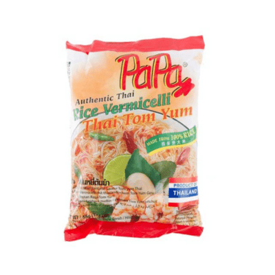 Papa Rice Vermicelli Kuah Thai Tom Yum Mie Instan