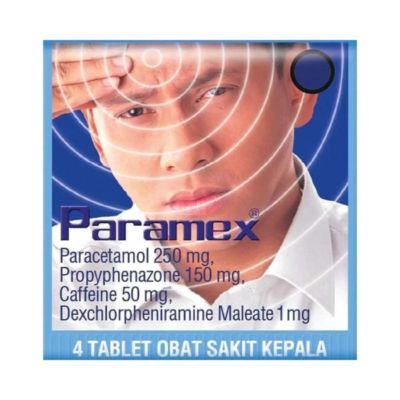 Paramex Obat Sakit Kepala Strip