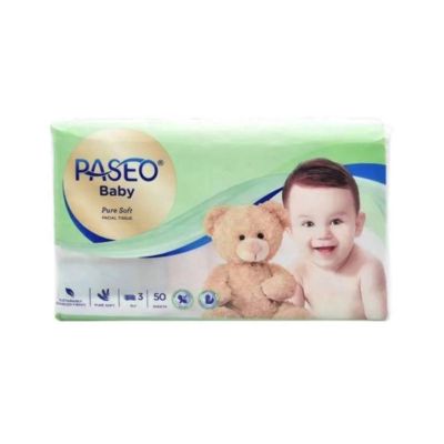 Paseo Baby Pure Soft 3 Ply Tisu Wajah