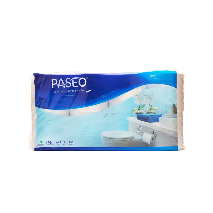 Paseo Elegant Toilet Tissue 8rolls, 900ply