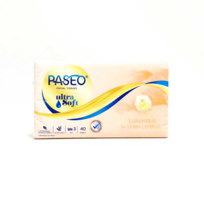Paseo Ultra Soft Travel Pack Tisu Wajah