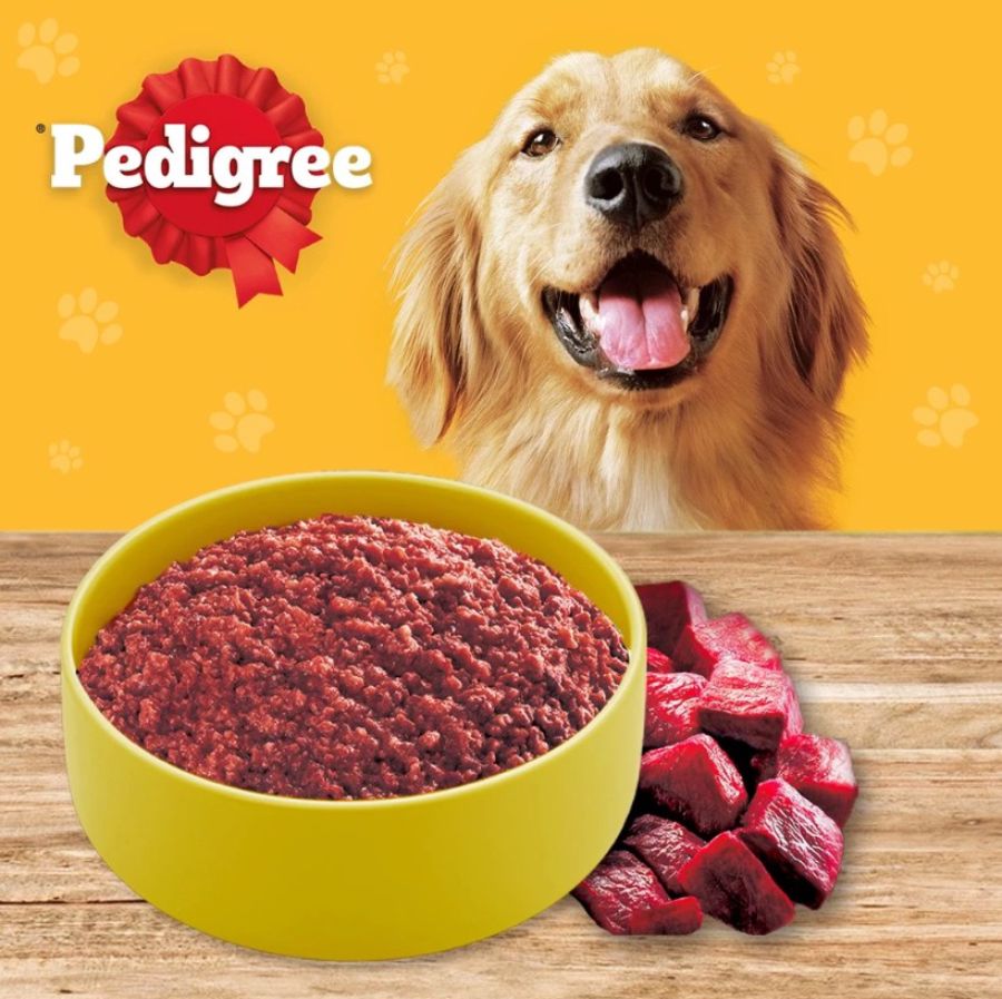 Pedigree Beef Adult Makanan Anjing Kaleng 400gram