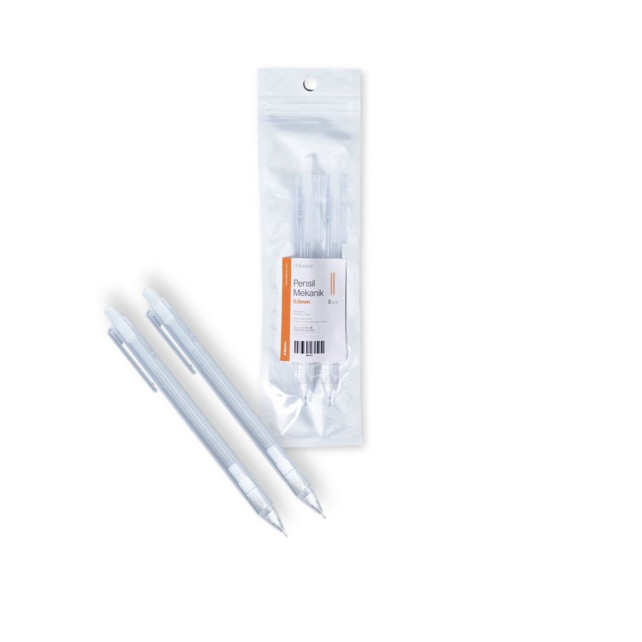 Pensil Mekanik 0,5mm A Basics 2pcs