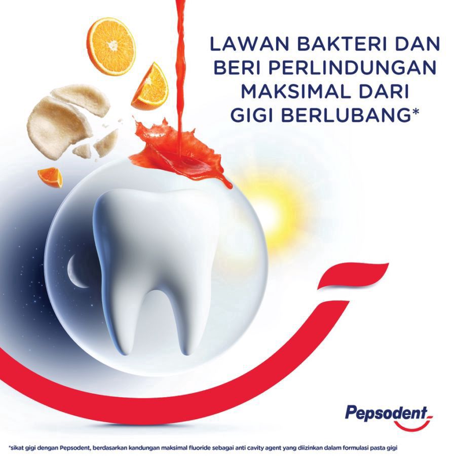Pepsodent Pencegah Gigi Berlubang Toothpaste 225gram