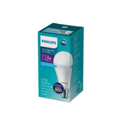 Philips Rechargable LED Bulb 7.5 W Cool Daylight Lampu LED