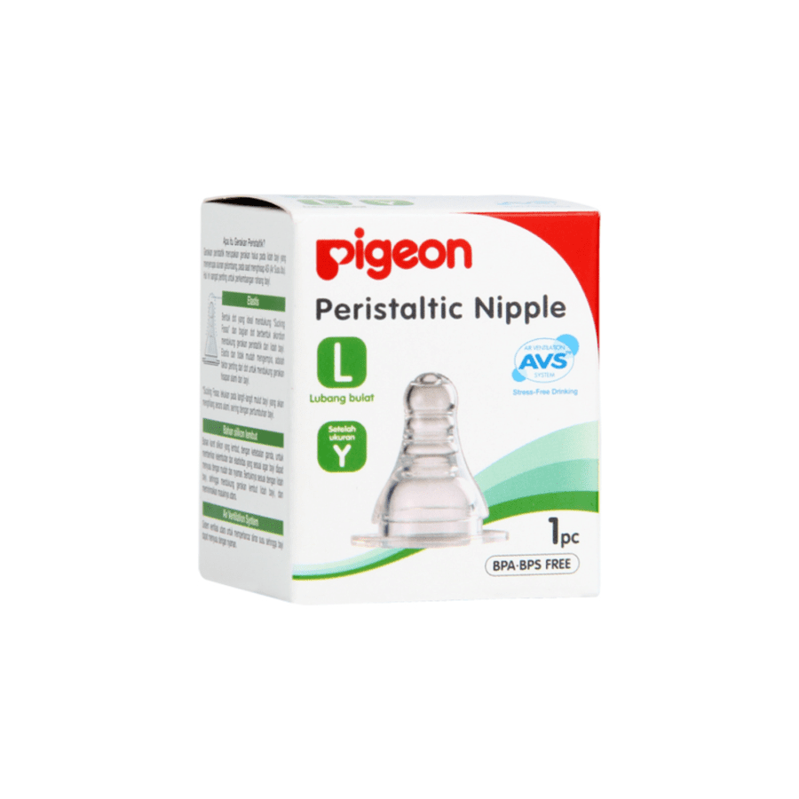 Pigeon Peristaltic Silicone Nipple L Box 1pcs 1pcs