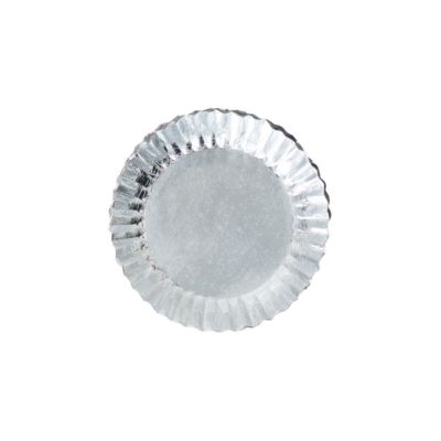 Piring Kertas Pesta Silver A Basics 6inch Isi 20 pcs