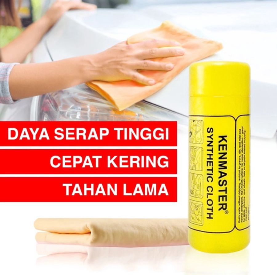 Kenmaster Plas Chamois Yellow Box Plas001 Lap Mobil 1pcs