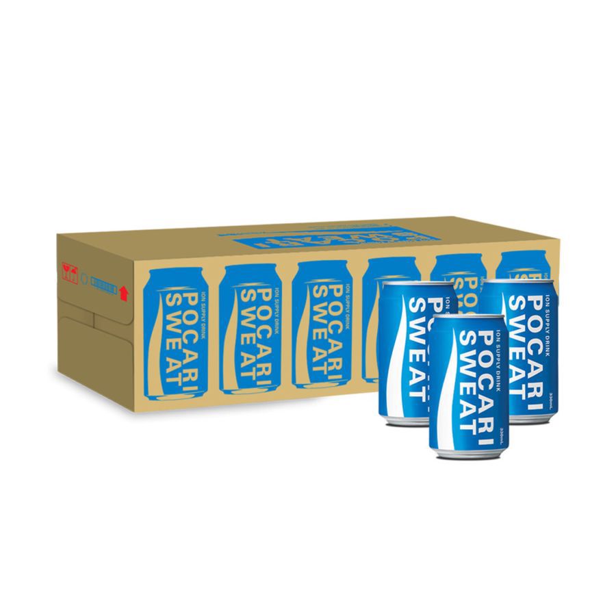 Pocari Sweat Isotonic Water Dus 330ml 24pcs