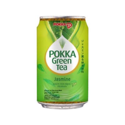 Pokka Green Tea Jasmine Can
