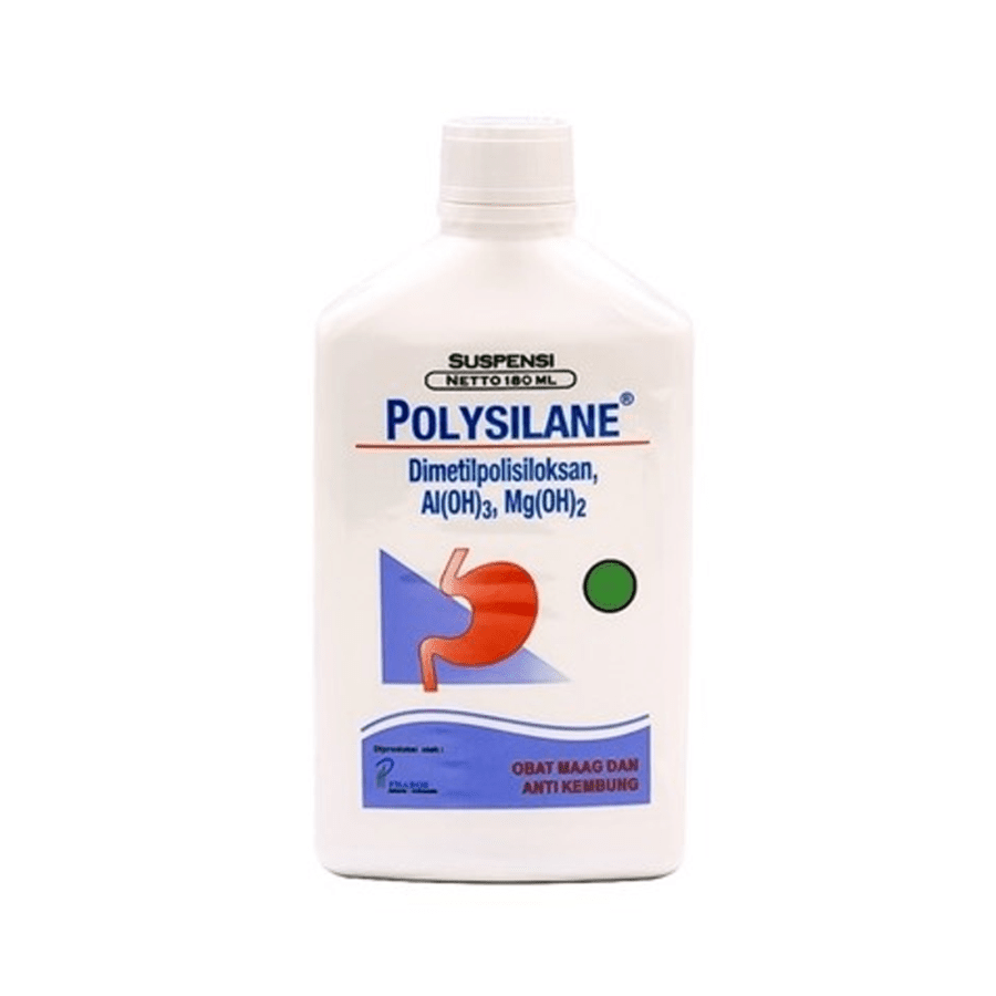 Polysilane Sirup Obat Maag dan Kembung 180ml