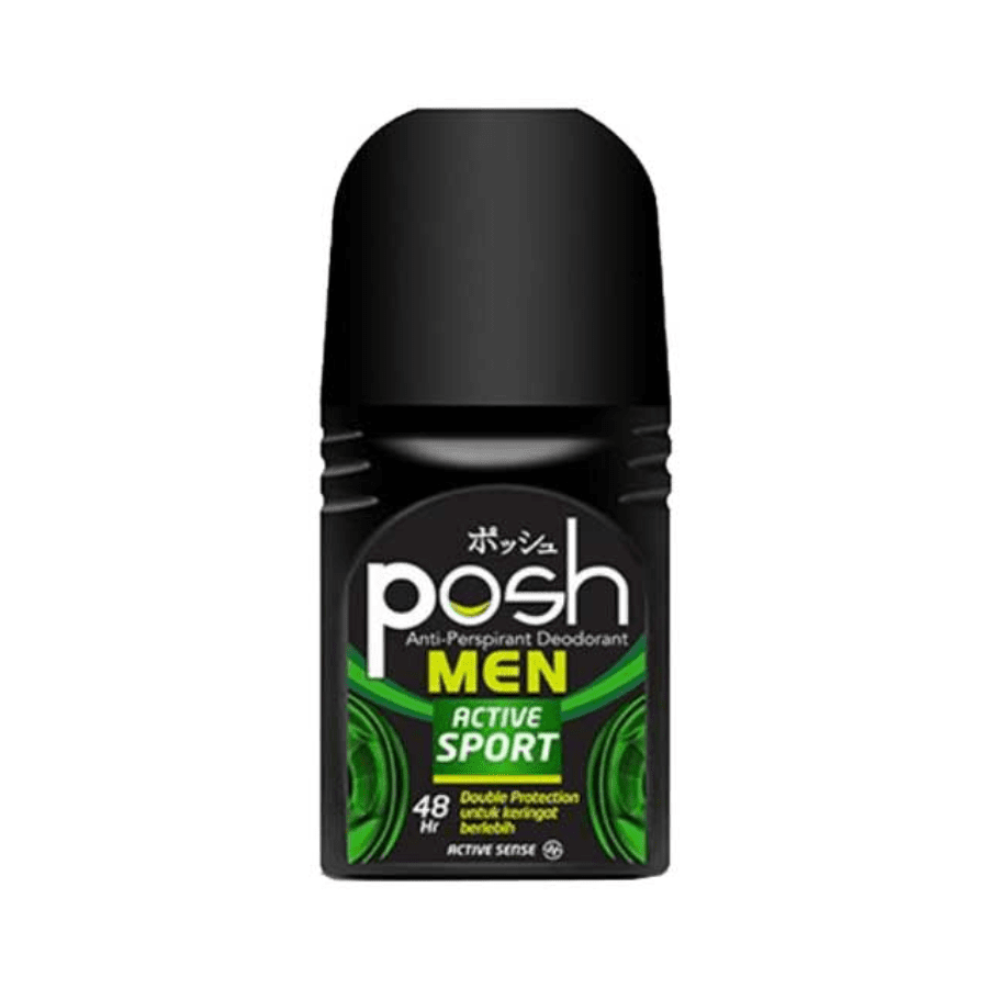 Posh Men Active Sport Deodorant Roll On 50ml