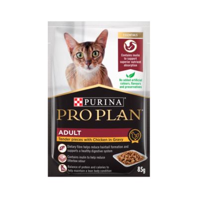 Pro Plan Chicken in Gravy Adult Makanan Kucing Basah