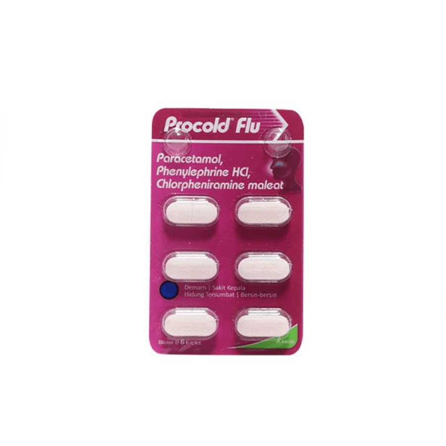 Procold Obat Flu Strip 6kaplet