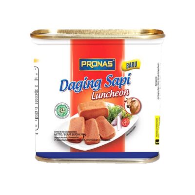 Pronas Daging Sapi Luncheon Kaleng