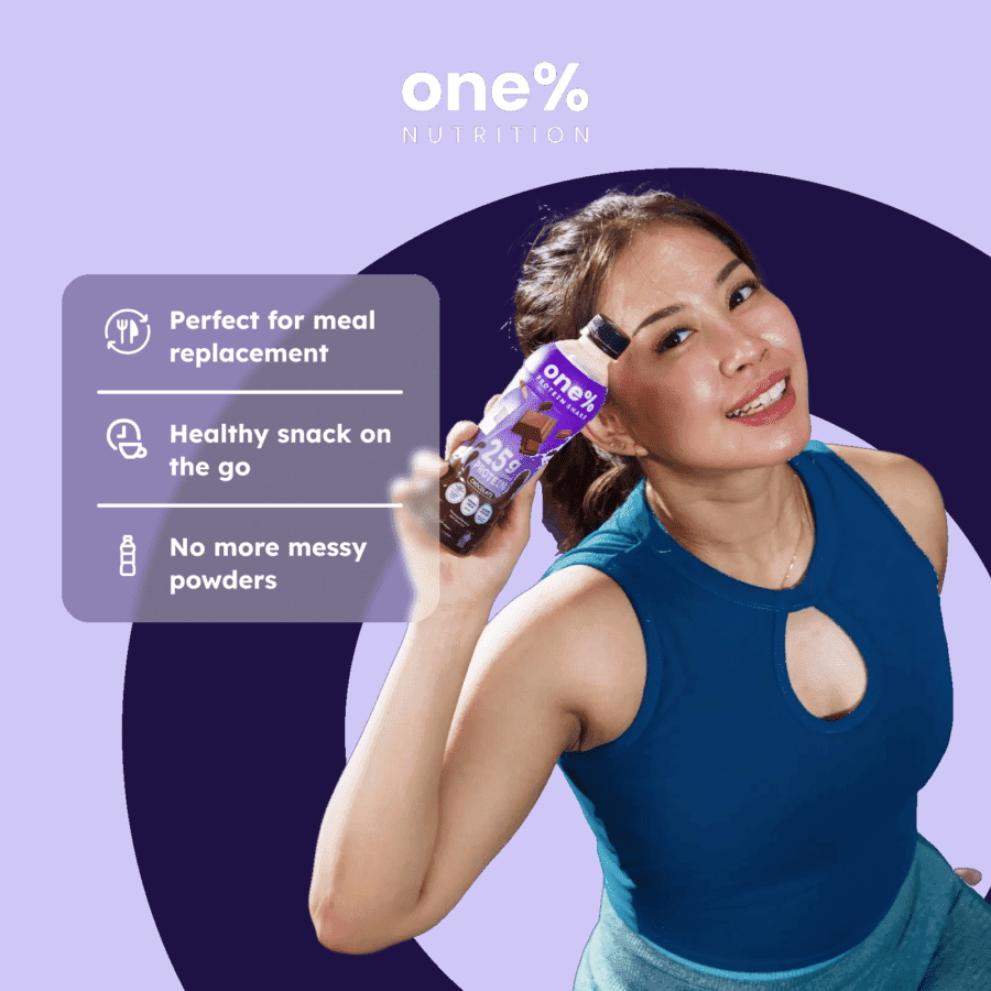 One% Chocolate Protein Shake 350ml