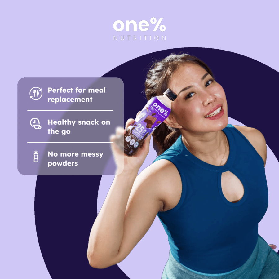 One% Chocolate Protein Shake 350ml