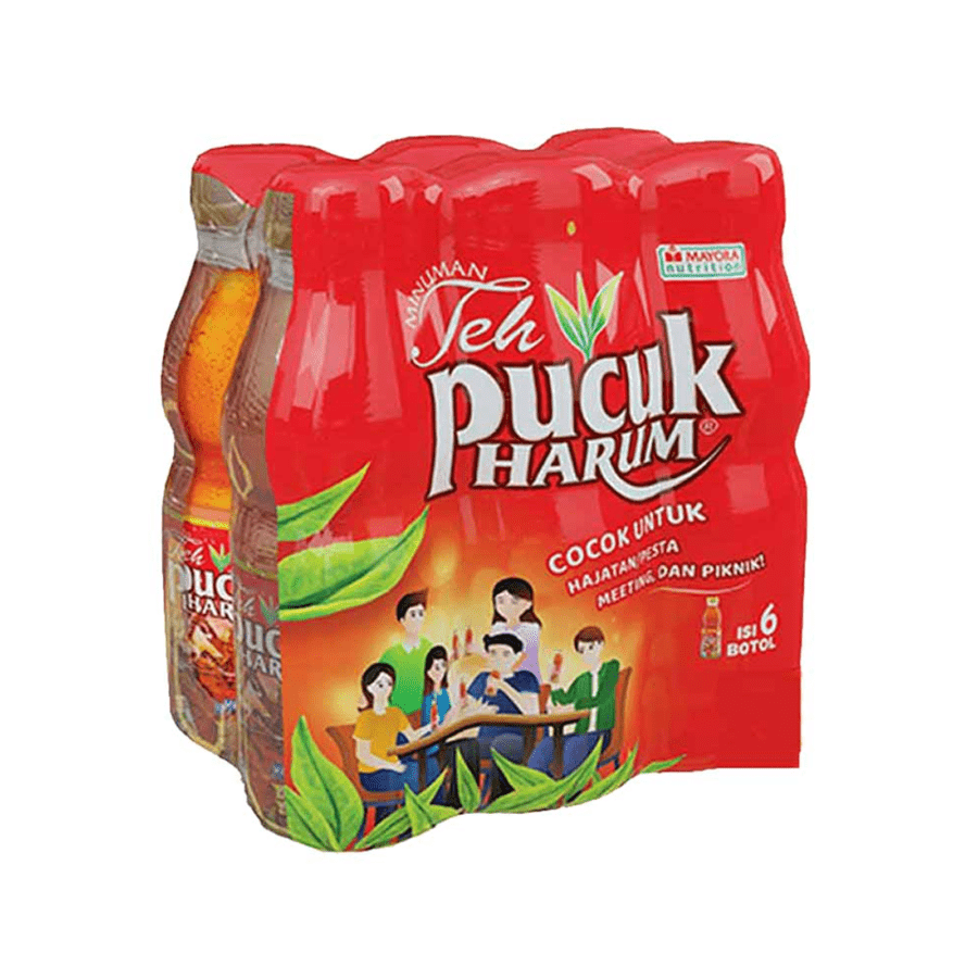 Teh Pucuk Harum Wangi Melati Multipack 250ml 6pcs