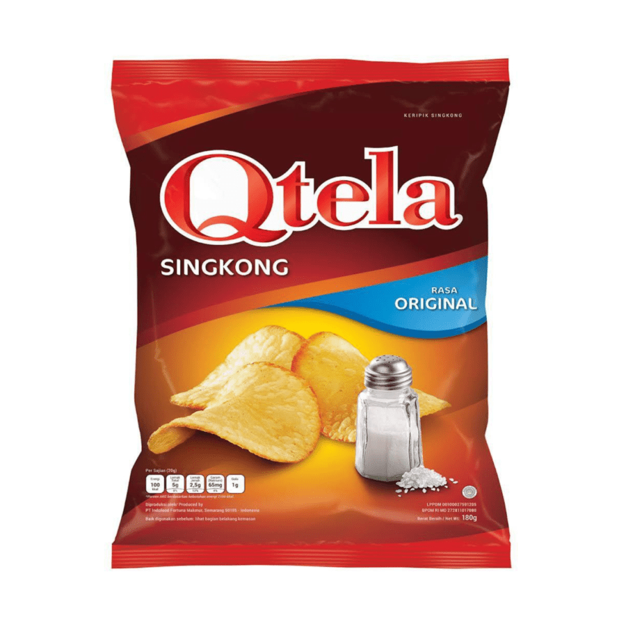 Qtela Original Keripik Singkong 175gram