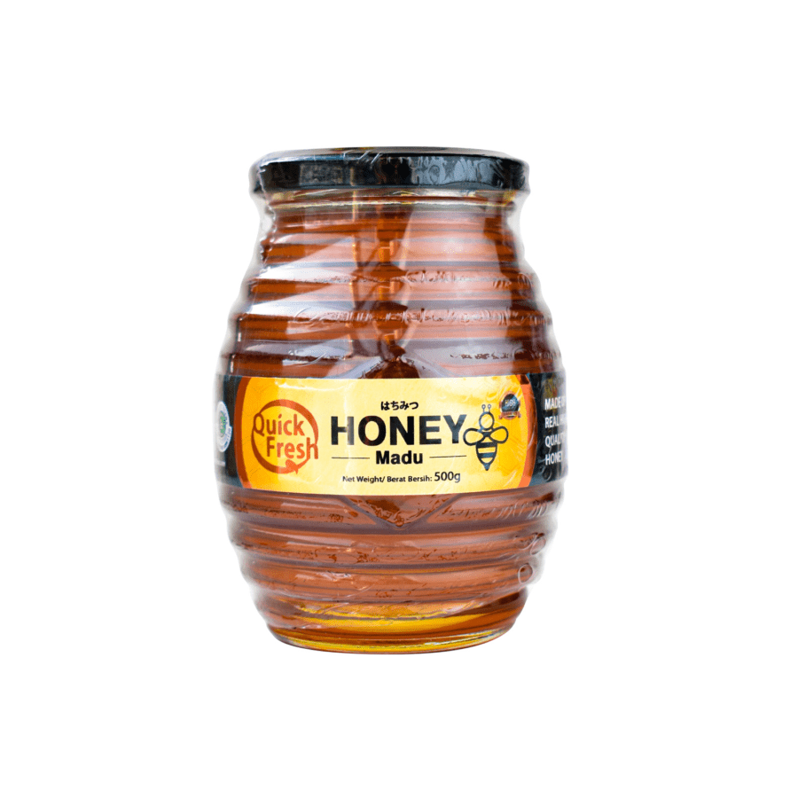 Quick Fresh Madu Asli Botol 500gram