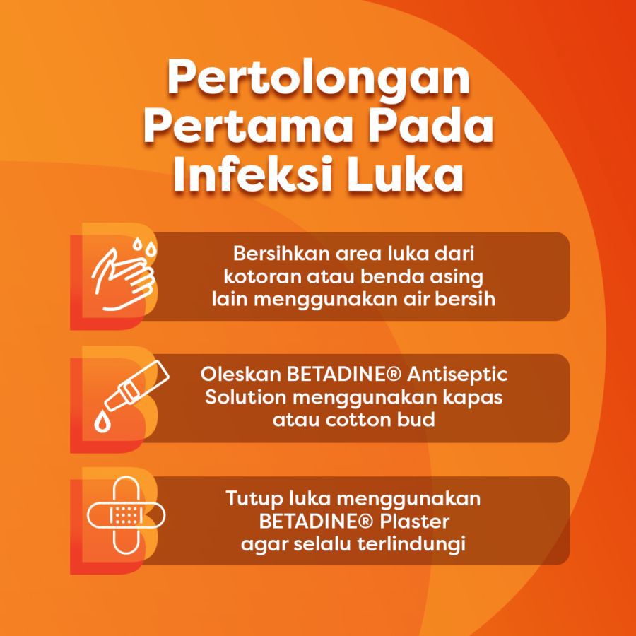 Betadine Antiseptic Solution Obat Luka 5ml