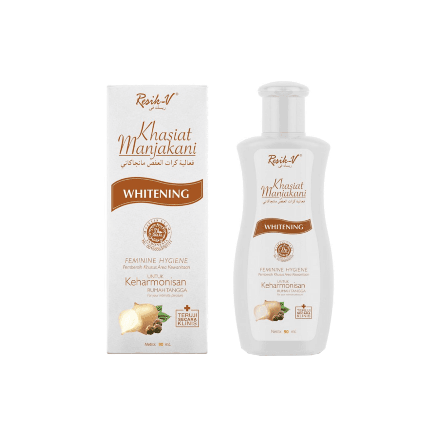 Resik-V Khasiat Manjakani Whitening Feminine Hygiene 90ml