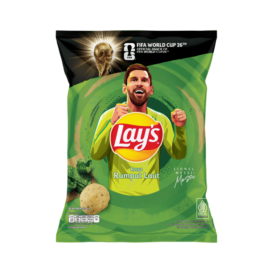 Lay's Keripik Kentang Snack Rasa Rumput Laut 64gram