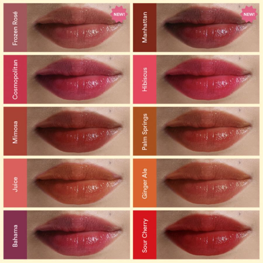 Rollover Reaction DEWDROP! Cosmopolitan Lips and Cheek Lip Tint