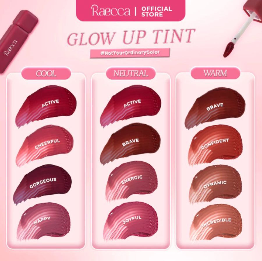 Raecca Glow Up Active Lip Tint 5ml