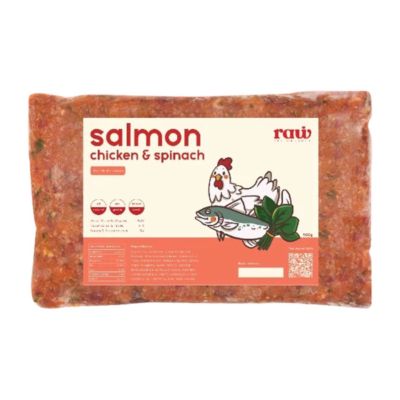 Raw Pet Gourmet Salmon, Chicken & Spinach Makanan Basah Anjing