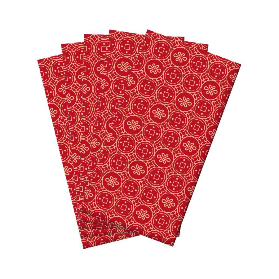 Red Envelope Angpao Batik Universal 9cm x 17cm A Basics