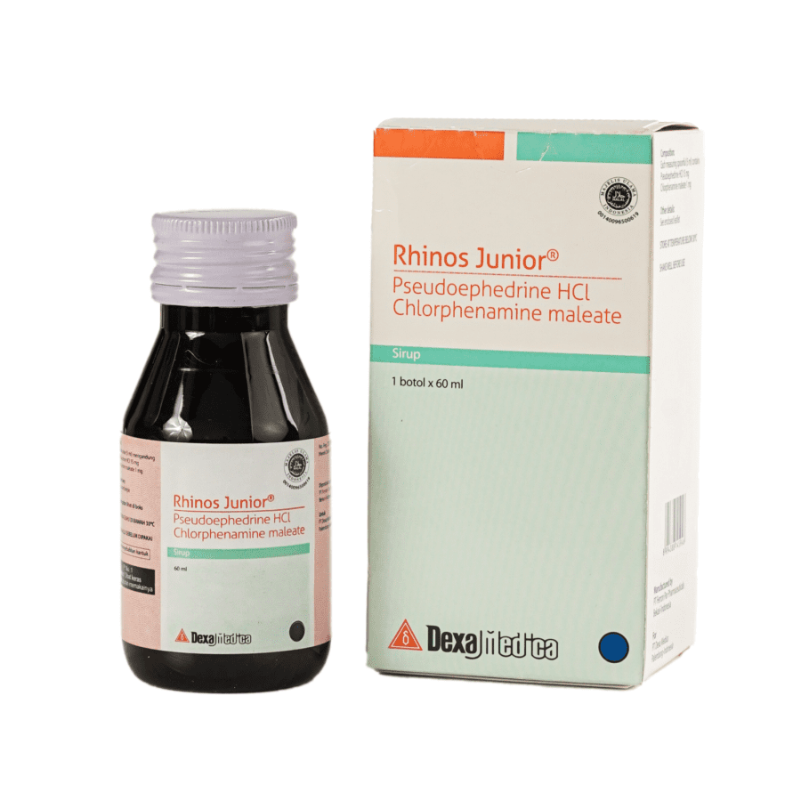 Rhinos Junior Sirup Obat Flu 60ml
