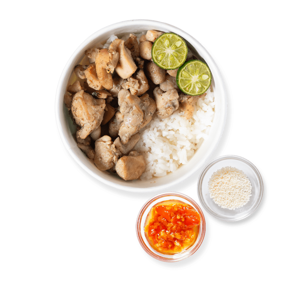 Rice Bowl Ayam Bumbu Taichan Sambel Korek 1pcs