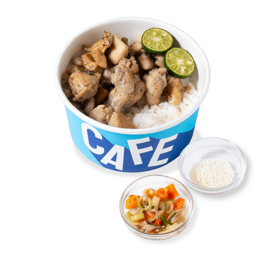 Rice Bowl Ayam Bumbu Taichan Sambel Matah 1pcs